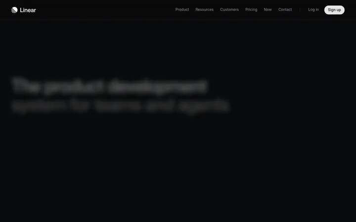 Linear website preview